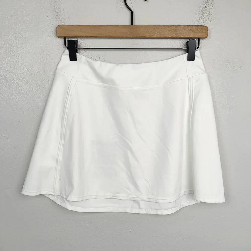 Free People Movement Never Better Volley Skirt Womens Small White NWT Tennis